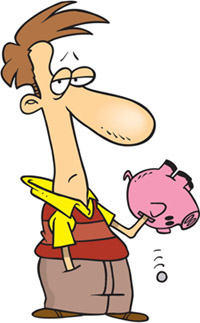Money Not Much Left Image